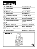Makita DMR108 User manual