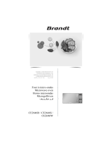 Brandt CE2646W User manual