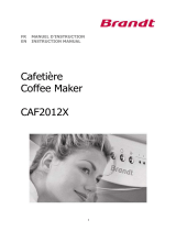 Brandt CAF2012X User manual
