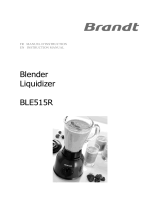 Brandt BLE515R User manual