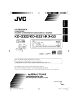 JVC KD-G322 Instructions Manual