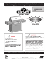 NAPOLEON PRO 600 Owner's manual