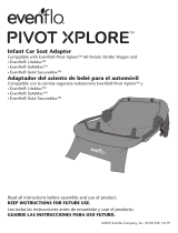 Evenflo Pivot Xplore Infant Car Seat Adaptor User manual