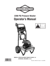 Briggs & Stratton 2550 PSI User manual