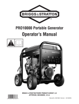 Briggs & Stratton PRO10000 030383 User manual