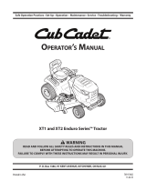 Cub Cadet XT1 Enduro User manual