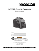 Generac GP2200i G0071170 User manual