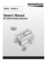 Generac GP3250 0059820 User manual