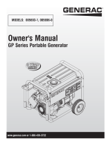 Generac GP8000E 0056960 User manual