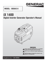 Generac iX1400 0058420 User manual