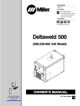 Miller DELTAWELD 500 Owner's manual