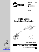 Miller INTELLX SINGLE/DUAL SWINGARC Owner's manual
