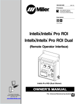Miller INTELLX/INTELLX PRO ROI Owner's manual
