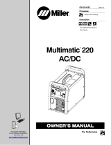 Miller MULTIMATIC 220 AC/DC Owner's manual