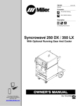 Miller Syncrowave 250 DX Owner's manual