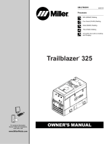 Miller TRAILBLAZER 325 GAS WITH ARCREACH Owner's manual