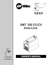 Miller XMT 350 CC/CV Auto-Line Owner's manual