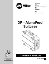 Miller XR-ALUMAFEED SUITCASE Owner's manual