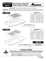 Amana AKS3040BSS Installation guide