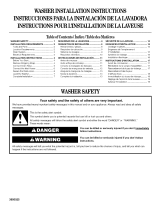 Inglis IP45000 Installation guide