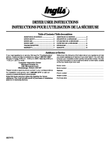 Inglis IP84000 Owner's manual