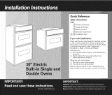 Whirlpool IGE28301 Installation guide