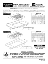 Maytag MGC5536BDS22 Installation guide