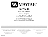 Maytag MEDZ600TW1 Owner's manual