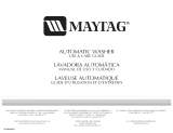 Maytag MTW5600TQ1 Owner's manual