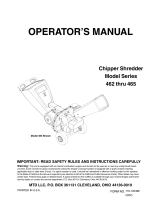 MTD 463 Owner's manual