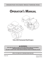 Troy-Bilt 161-JWA-12 Owner's manual