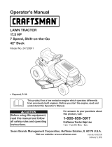 Craftsman 247.28901 User manual