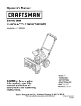 Craftsman 247885550 Owner's manual