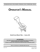 MTD 21A-250M000 Owner's manual