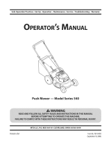 MTD 11A-544B004 Owner's manual