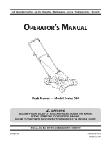 MTD 11A-084R229 Owner's manual