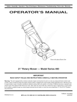 MTD 12AE469A229 Owner's manual