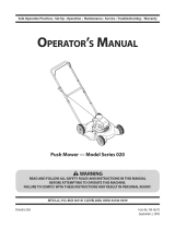 MTD 11A-020B000 Owner's manual