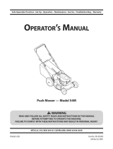 MTD 11A-54MY229 Owner's manual