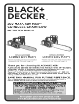 Black & Decker LCS1240 TYPE 1 Owner's manual