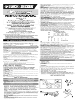 Black & Decker EDGE HOG LE750 5 Owner's manual