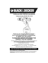 Black & Decker SS18 Owner's manual