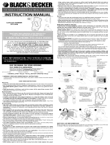 Black & Decker MT1203B TYPE 2 Owner's manual