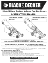 Black & Decker CM1836 TYPE 2 Owner's manual