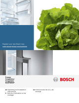Bosch Benchmark B30IB800SP Owner's manual