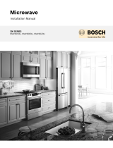 Bosch  HMV3053U  Installation guide