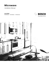 Bosch HMV3052U/01 Installation guide