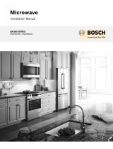 Bosch HMV8053U/01 Installation guide