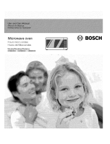 Bosch HMB8060 Owner's manual