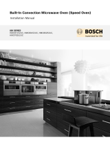 Bosch 800 SERIE Installation guide